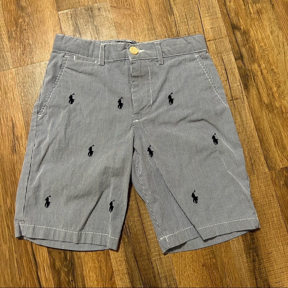 Little boys polo shorts